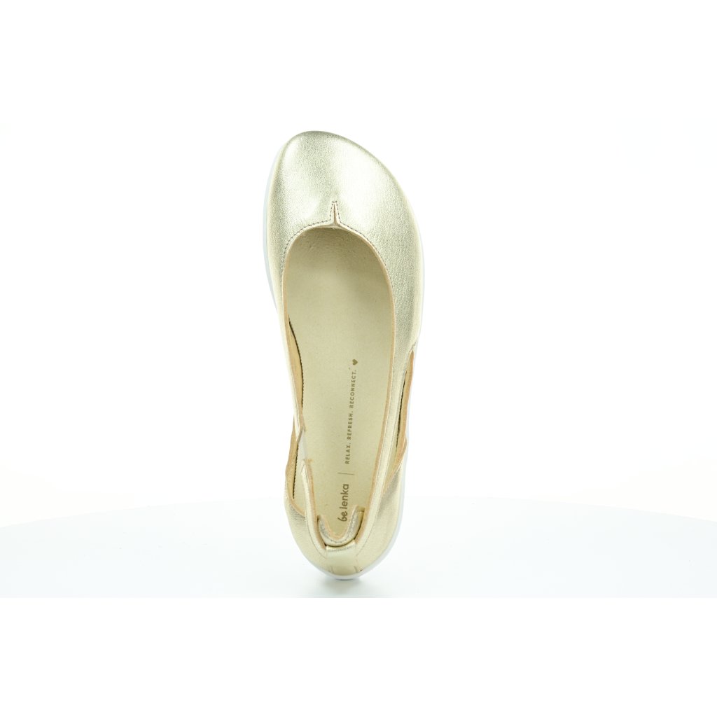 Be Lenka Bellissima 2.0 Gold Barfuß-Ballerinas