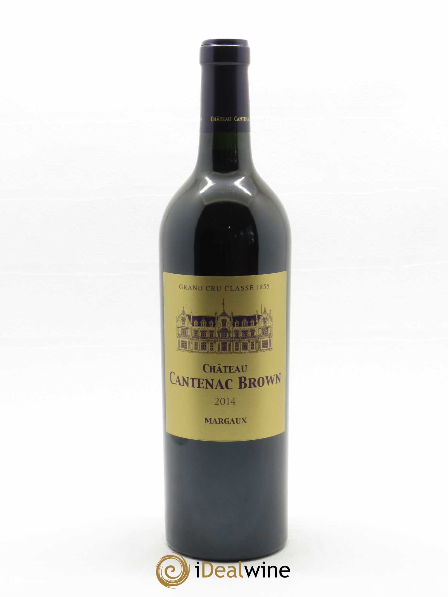 Château Cantenac Brown 3ème Grand Cru Classé (CBO à partir de 6 bts) 2014 - Lot de 1 Bouteille
