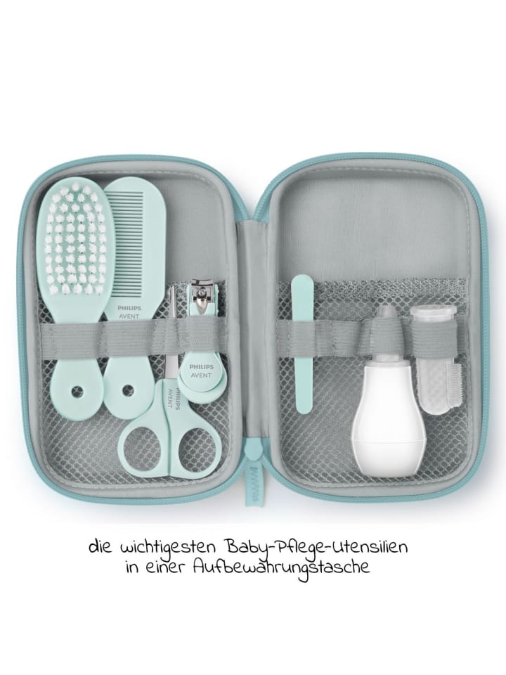 Philips Avent 10-tlg. Pflege-Set SCH401/00 - Mint in blau günstig kaufen onesize