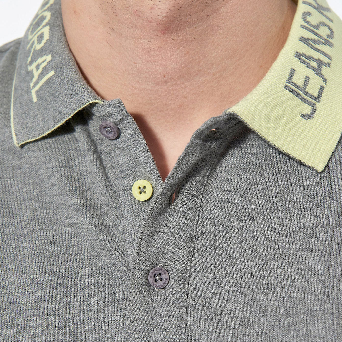 CYKO   Polo gris Homme