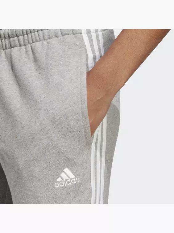 adidas Essentials 3-Streifen French Terry Cuffed Hose