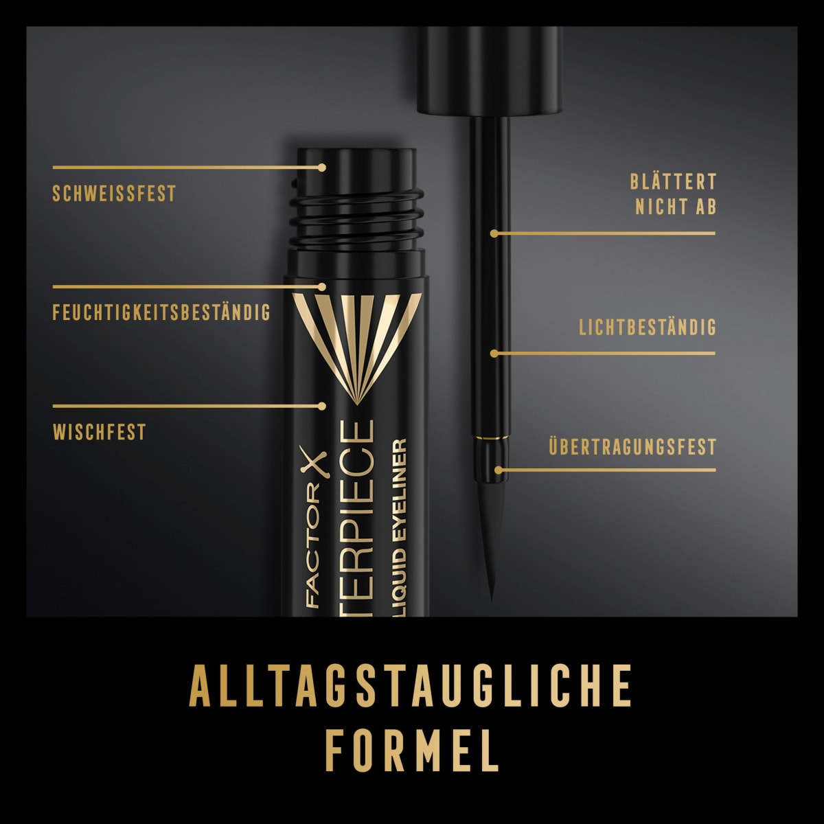 Liquid Eyeliner Masterpiece 001 Black, 1,7 ml