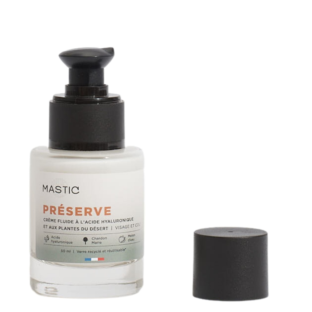 mastic paris Préserve Crème hydratante et protectrice à l'acide hyaluronique
