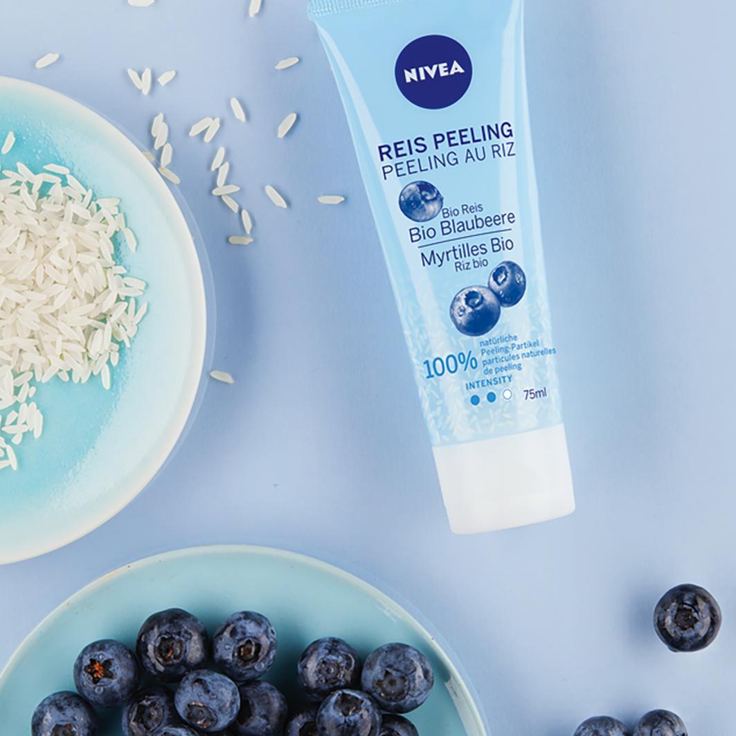 Reis Peeling Bio Blaubeere