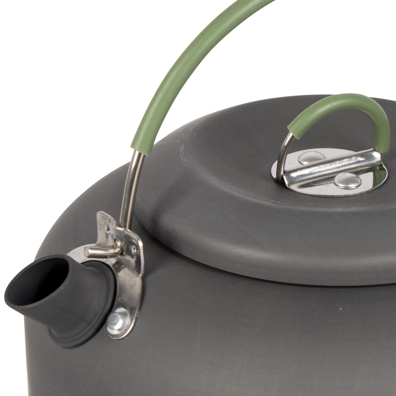 Bo-Camp Teekanne Alu Kessel 1,4 L Camping Wasserkocher Teekessel, Wasserkessel Kochkesssel