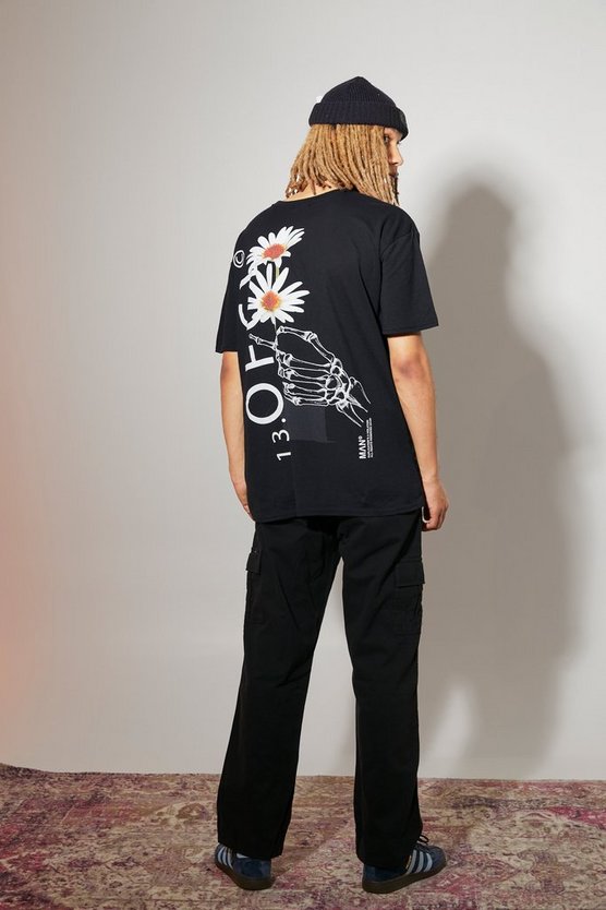Lockere Twill Cargo-Hose