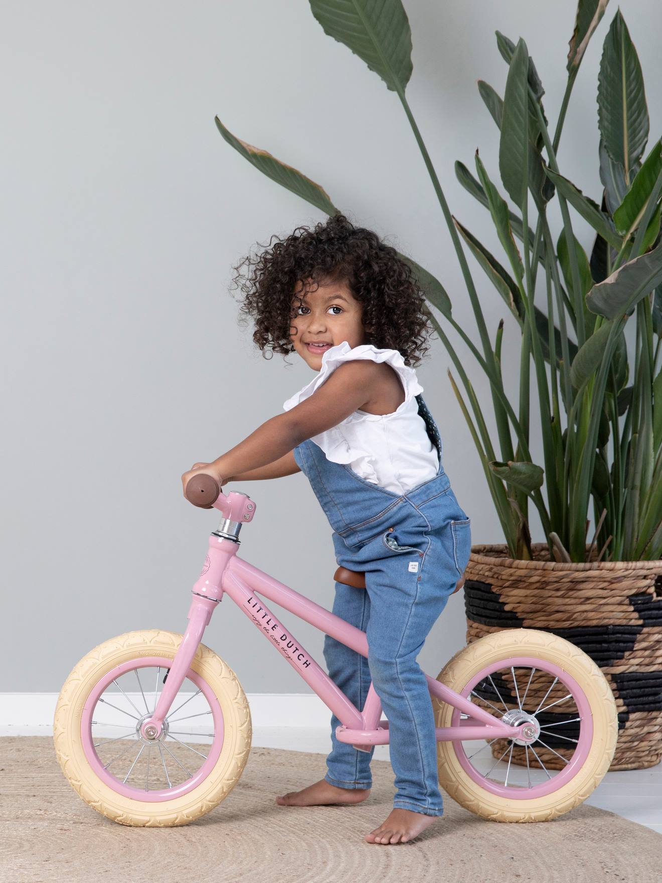 Vélo draisienne LITTLE DUTCH rose