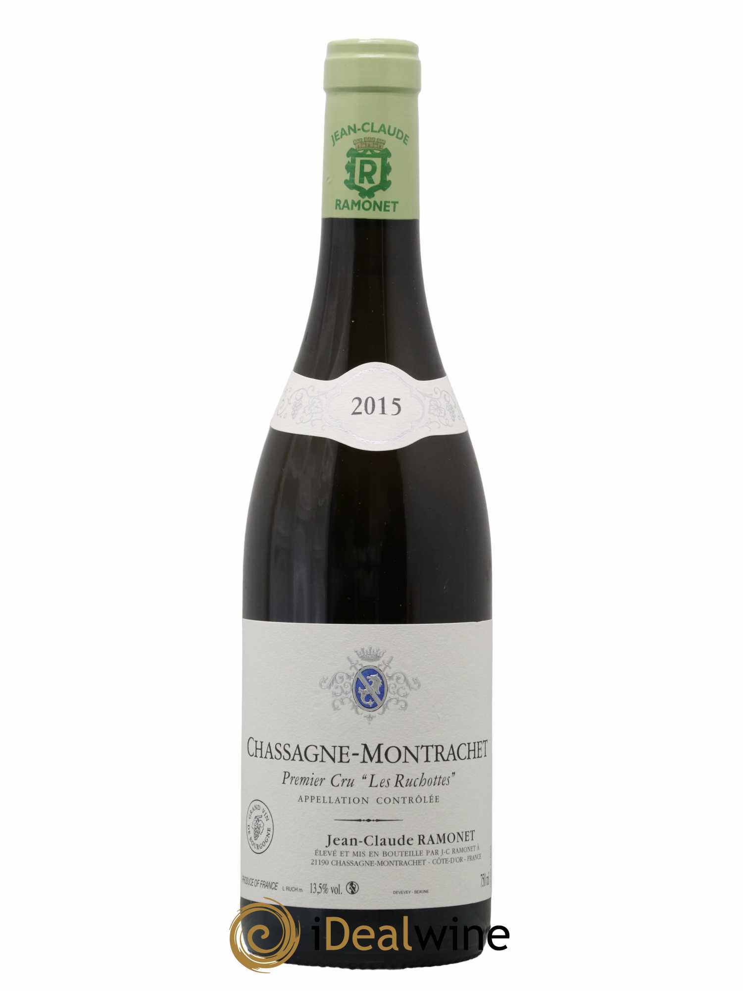 Chassagne-Montrachet 1er Cru Les Ruchottes Ramonet (Domaine)  2015 - Lot de 1 Bouteille
