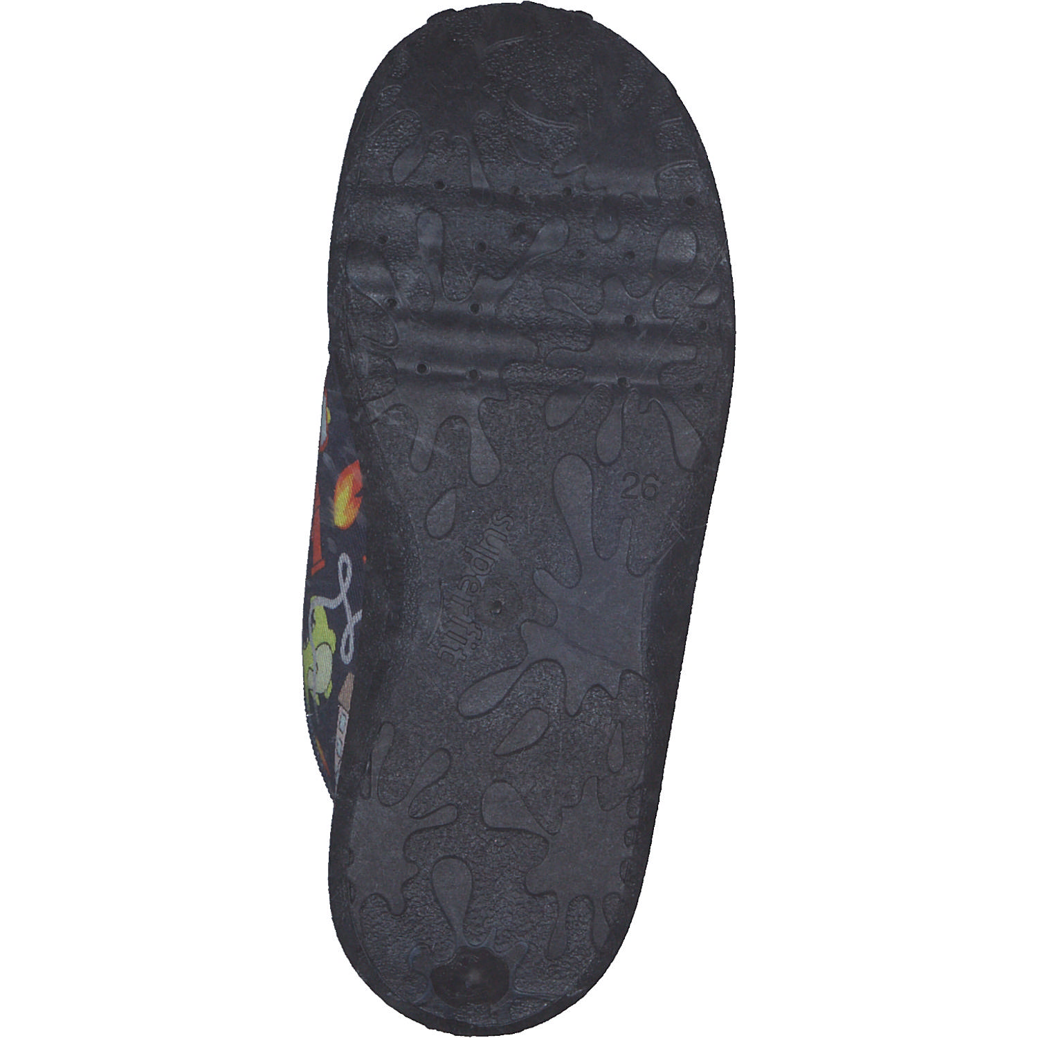 Superfit SPOTTY 09246, Hausschuhe, Kinder, Blau/mehrfarbig
