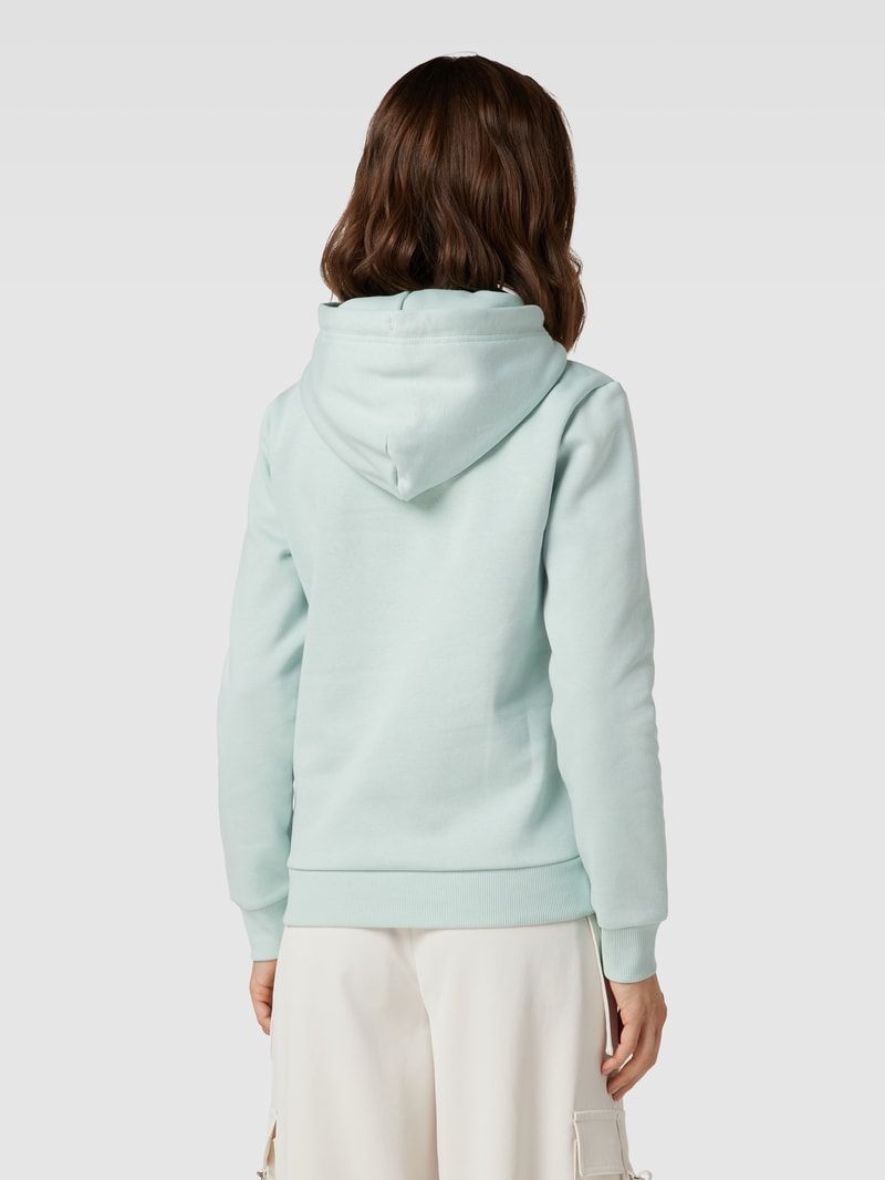 Hoodie mit Kapuze in mint