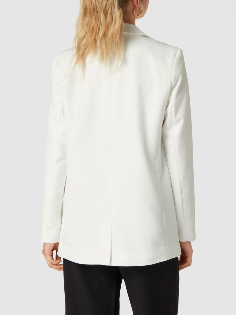 Blazer mit Reverskragen Modell 'Bossy' in offwhite