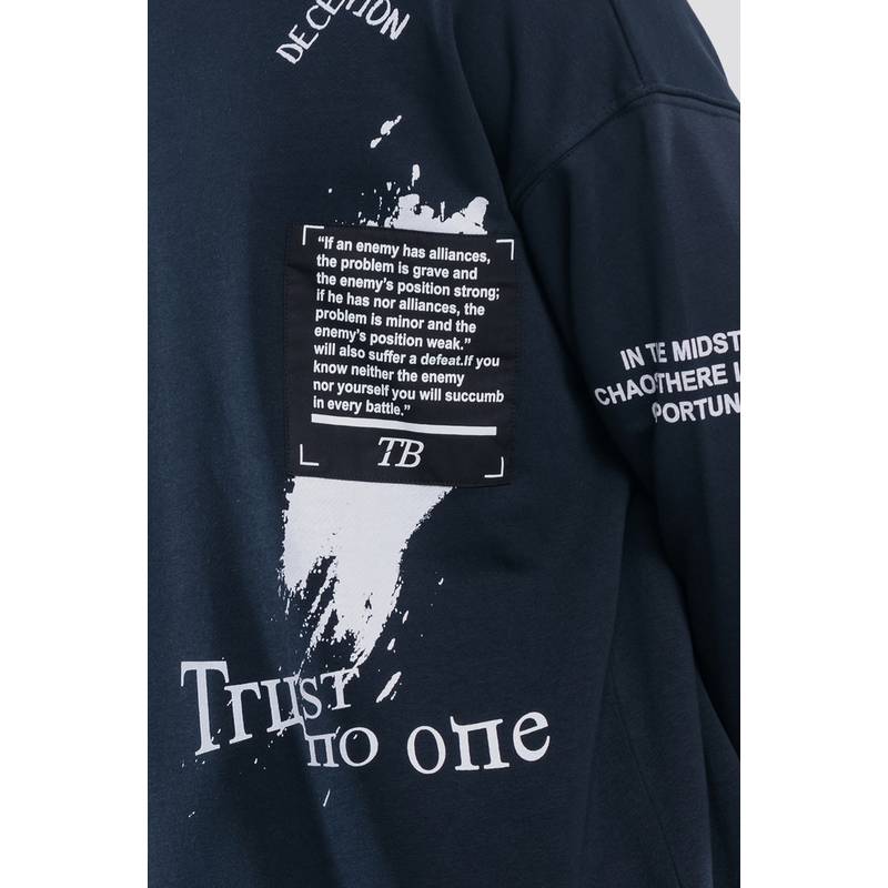 Tom Barron mit Schriftzügen Jumpsuit Herren