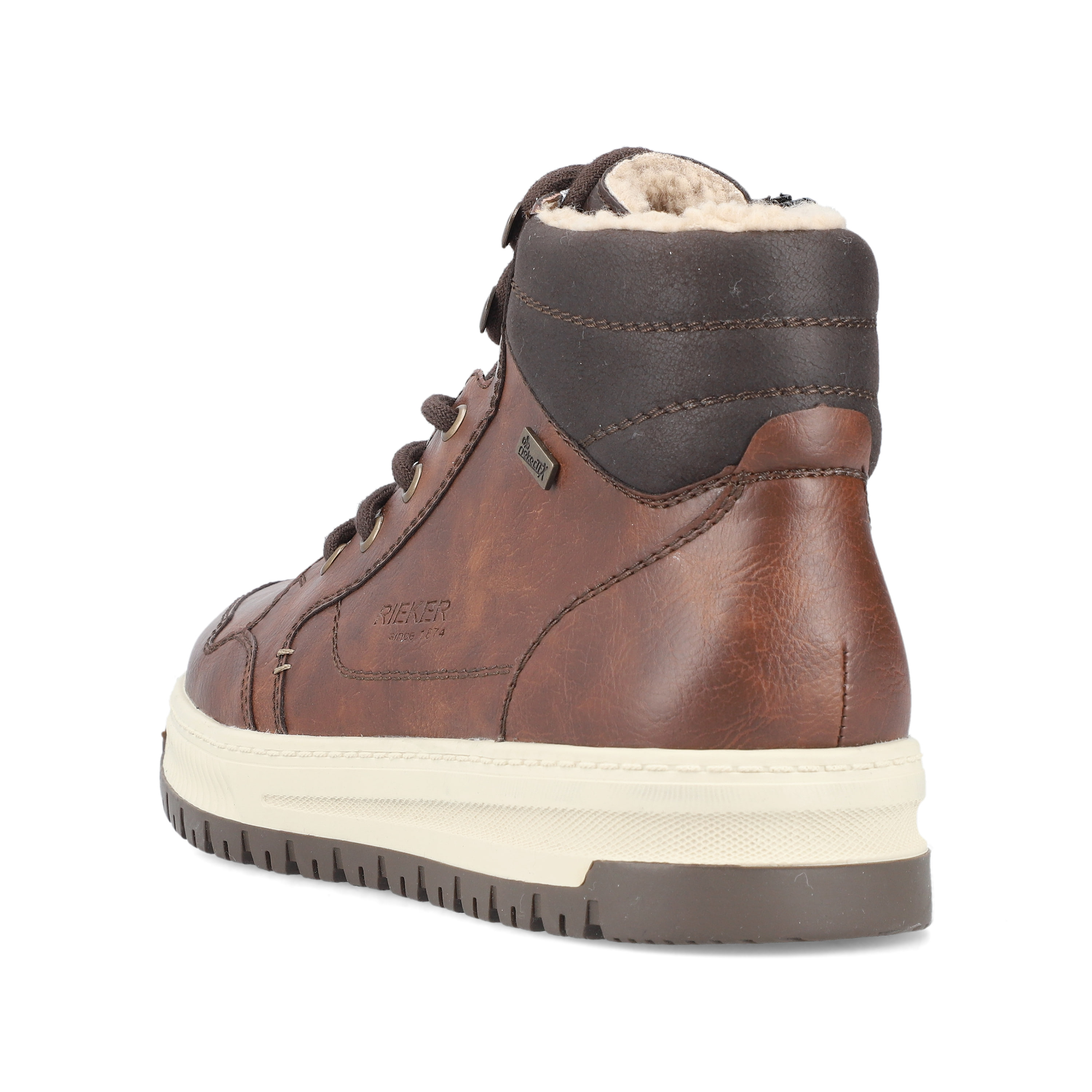 Rieker Herren Schnürstiefel nussbraun