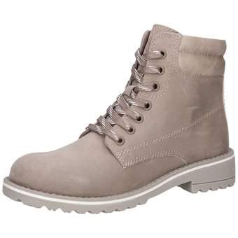 Marco Tozzi Schnür Boots in grau