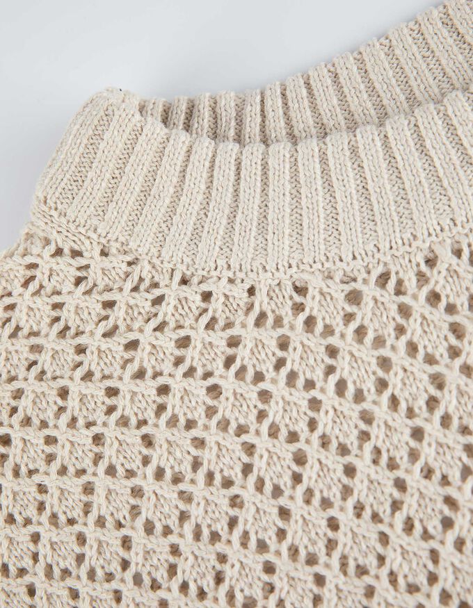 Strickpullover - Lochstrick