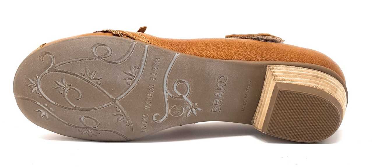 BRAKO Ballerinas braun