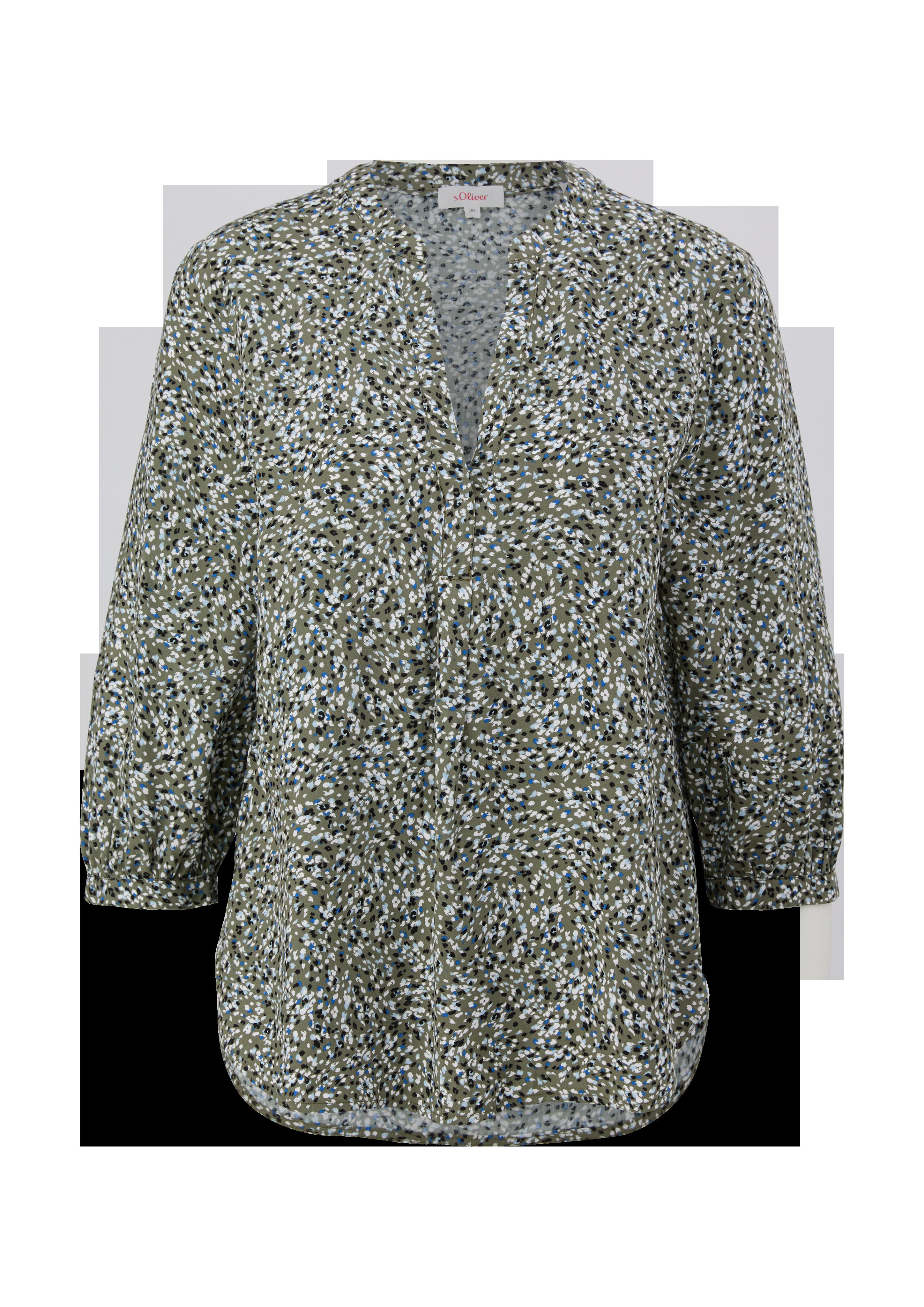 Viskosebluse mit Tunika-Ausschnitt  2132607-79B6