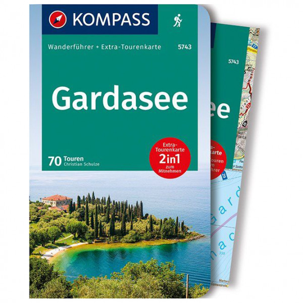 Kompass - Gardasee - Wanderführer