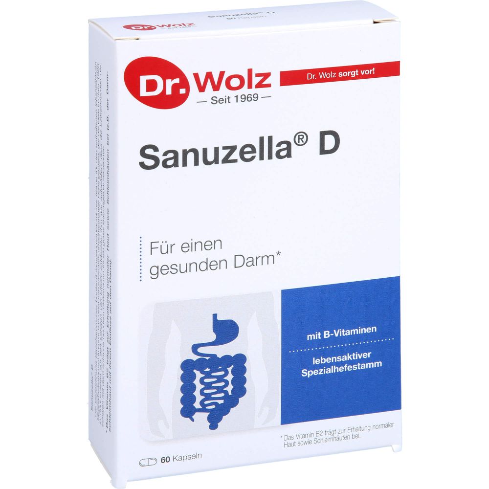 Dr.Wolz SANUZELLA D Zellulose Kapseln