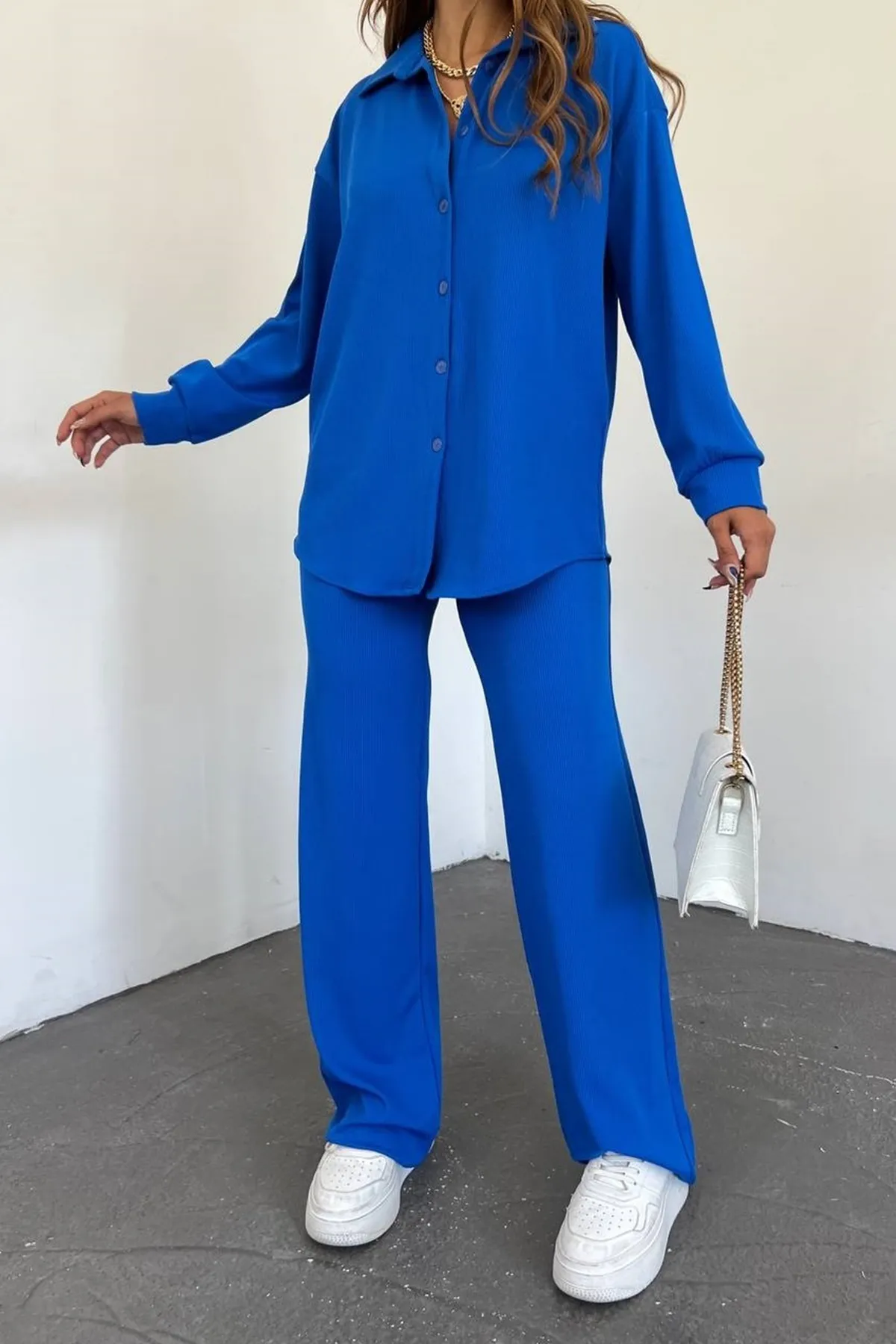 lovebox  Zweiteiler - Blau - Regular Fit
