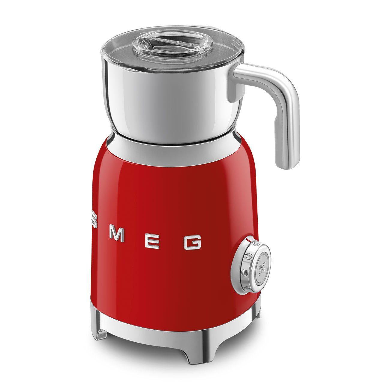 Smeg Milchaufschäumer MFF11RDEU, Rot