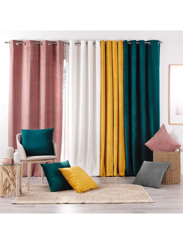 Douceur d’Intérieur Vorhang in grau günstig kaufen onesize