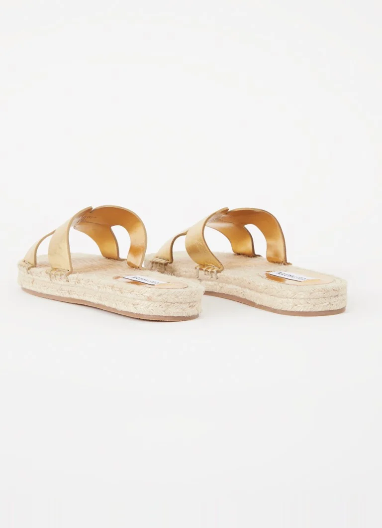 Steve Madden Cheer Up slide with leather details