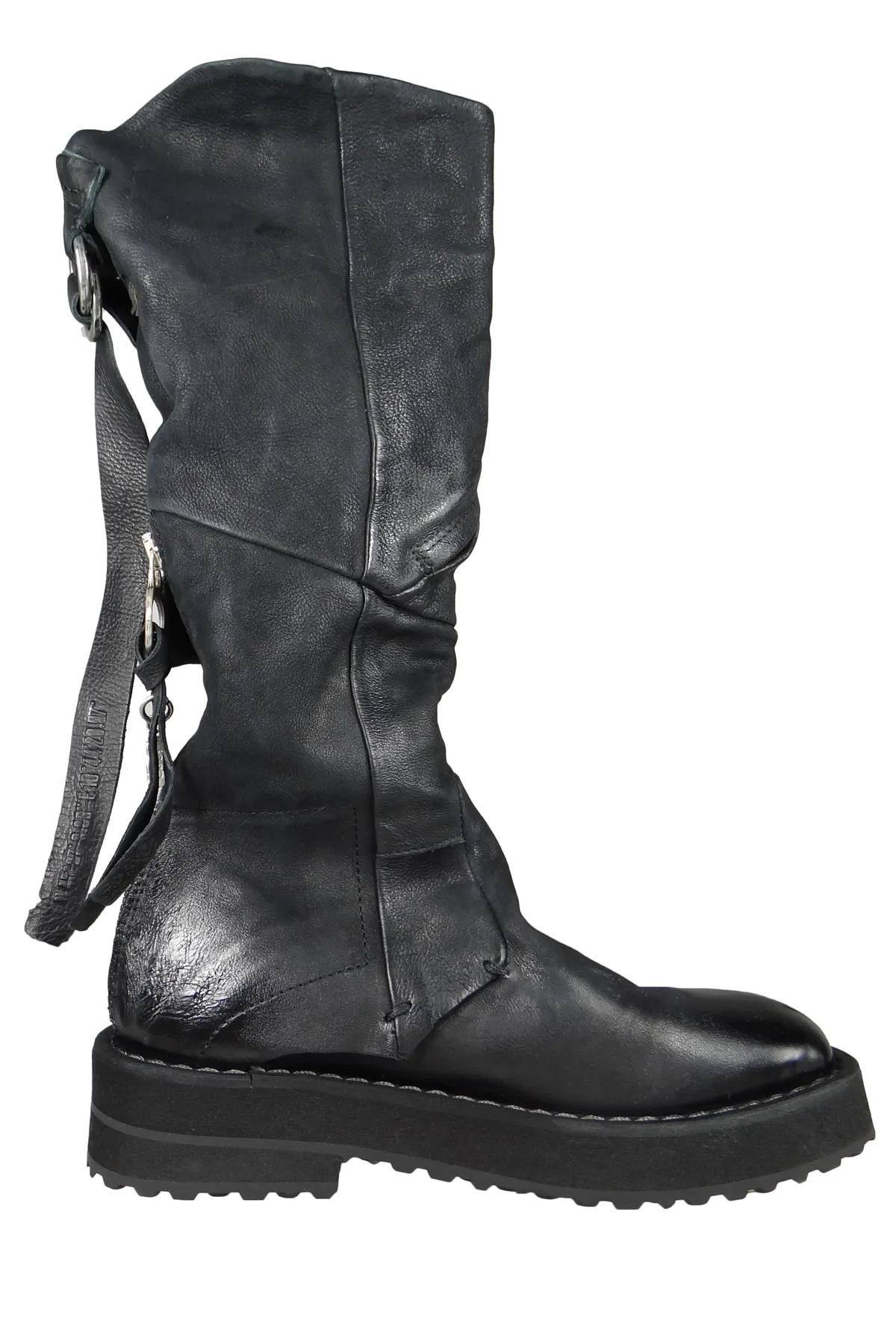 A.S.98  Damen Sportliche Stiefel 9419 Chimica A58302-0201 Schwarz 6002 Nero Leder