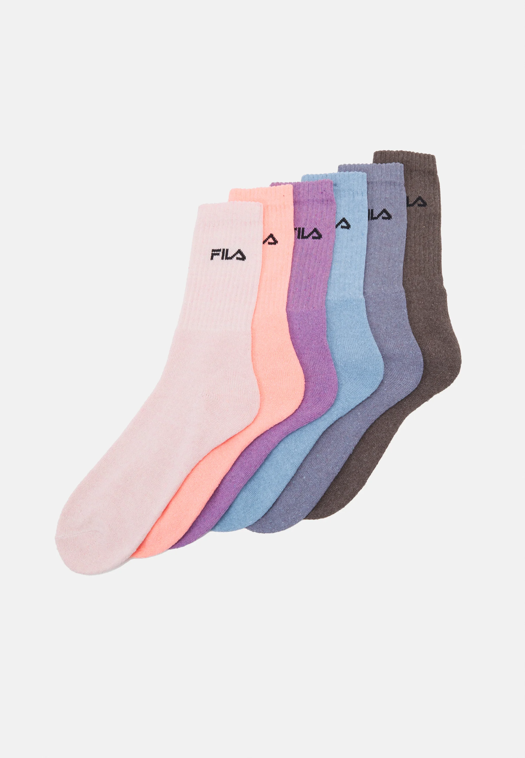 Calcetines de tenis Fila unisex, paquete de 6 - Calcetines