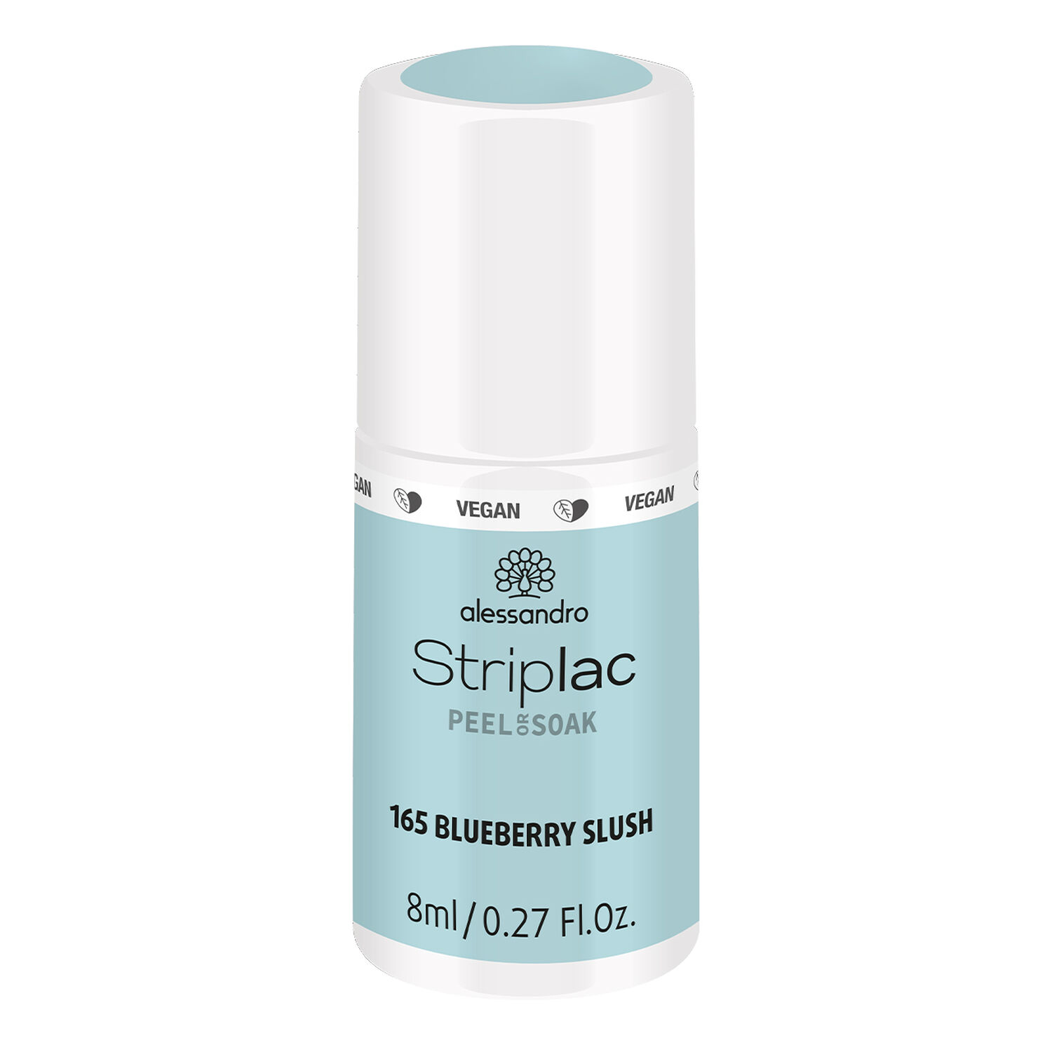 Alessandro Striplac Peel or Soak Vernis Semi-permanent - 165 Blueberry Slush