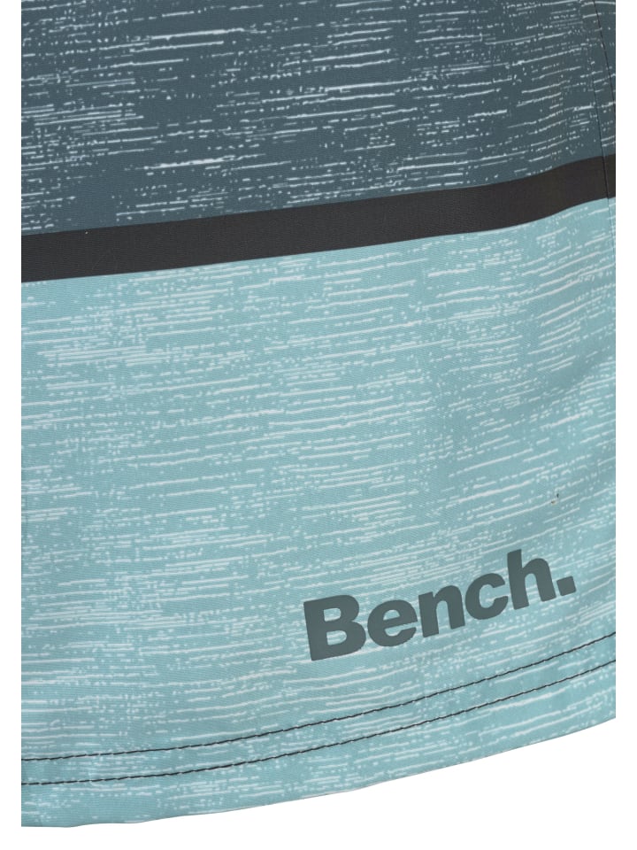 Bench Badeshorts in schwarz-blau-hellblau günstig kaufen