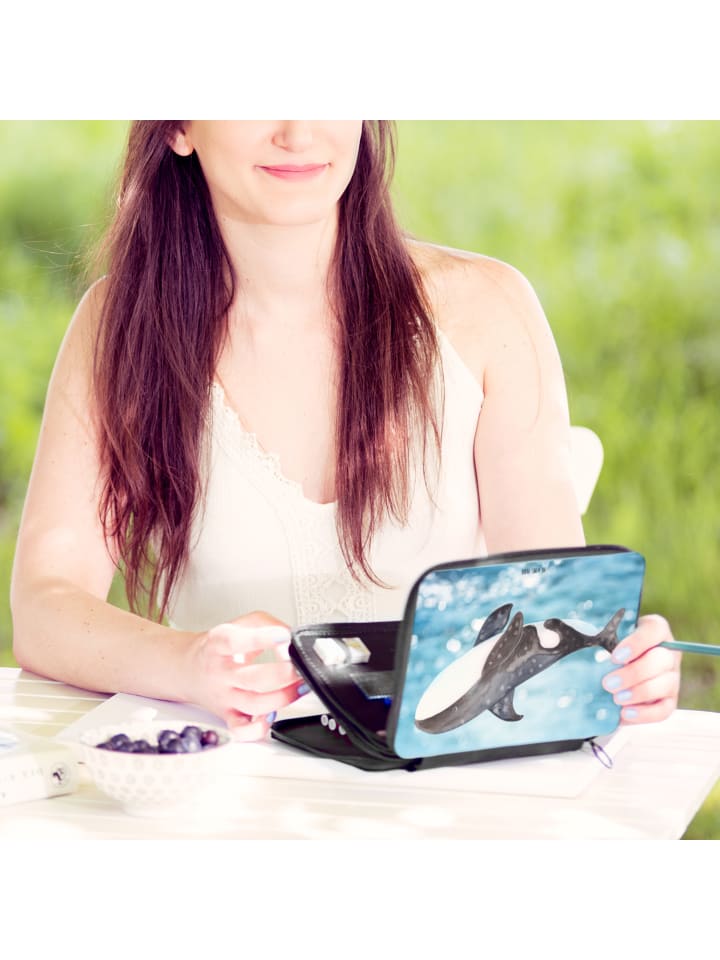 Mr. & Mrs. Panda Federmappe Orca ohne Spruch in Oceanblue günstig kaufen onesize