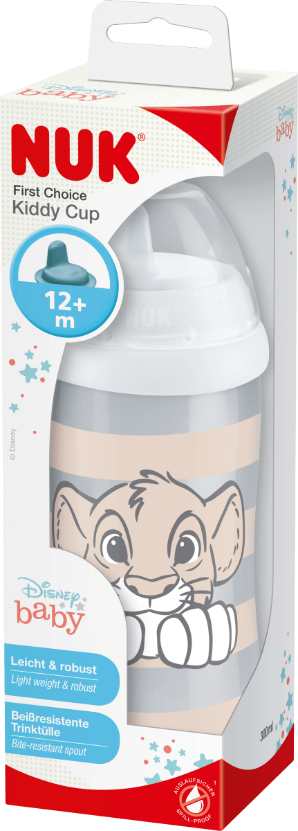 Trinklernflasche Disney Lion King Kiddy Cup ab 12 Monate, beige, 300ml, 1 St