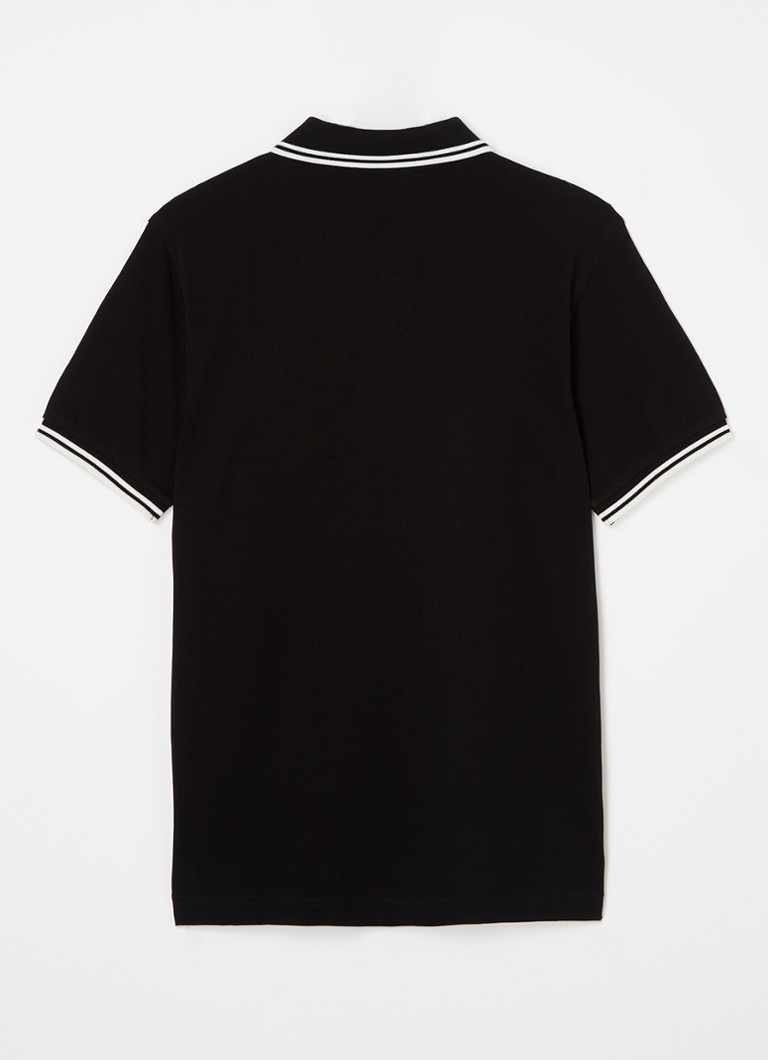 Koszulka polo Fred Perry z bawełnianej piki z logo