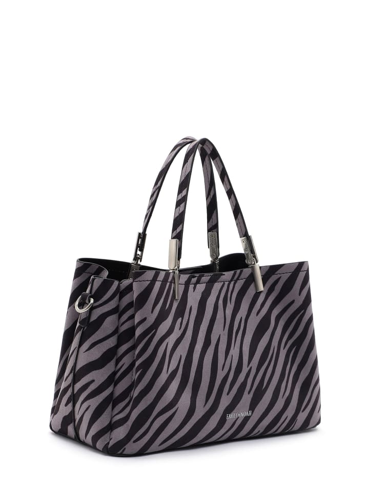 EMILY & NOAH Shopper Imke in grey/black günstig kaufen onesize