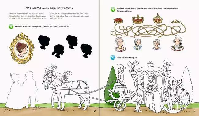 Ravensburger Wieso? Weshalb? Warum? aktiv-Heft: Prinzessinnen
