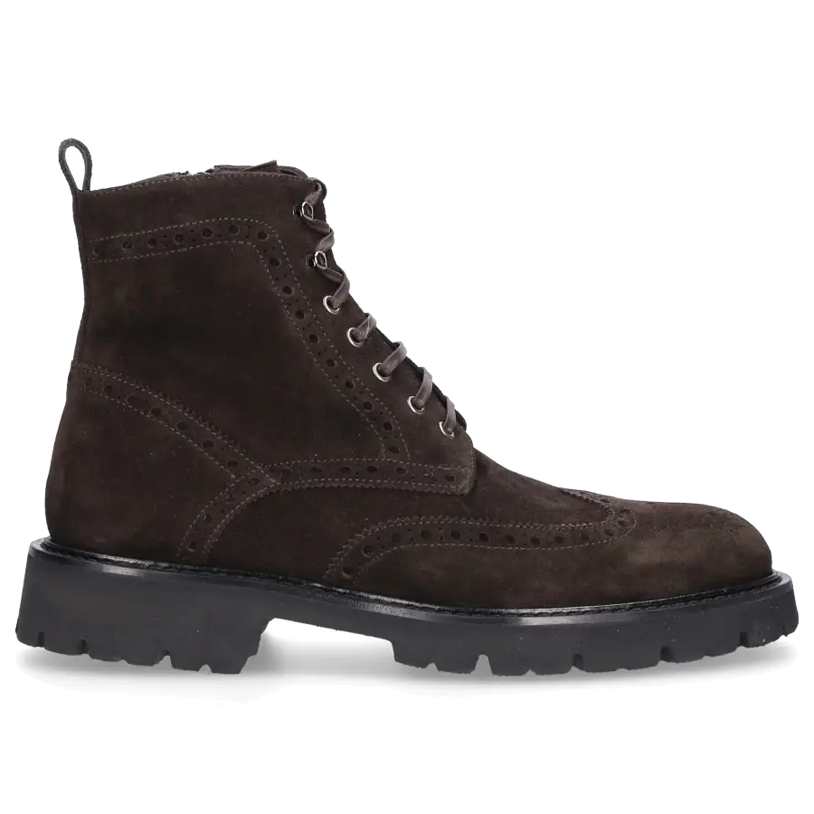 EN AVANT - Stiefeletten 470-08 Veloursleder - braun