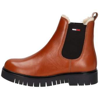 Tommy Hilfiger Warmlined Chelsea Boots in braun