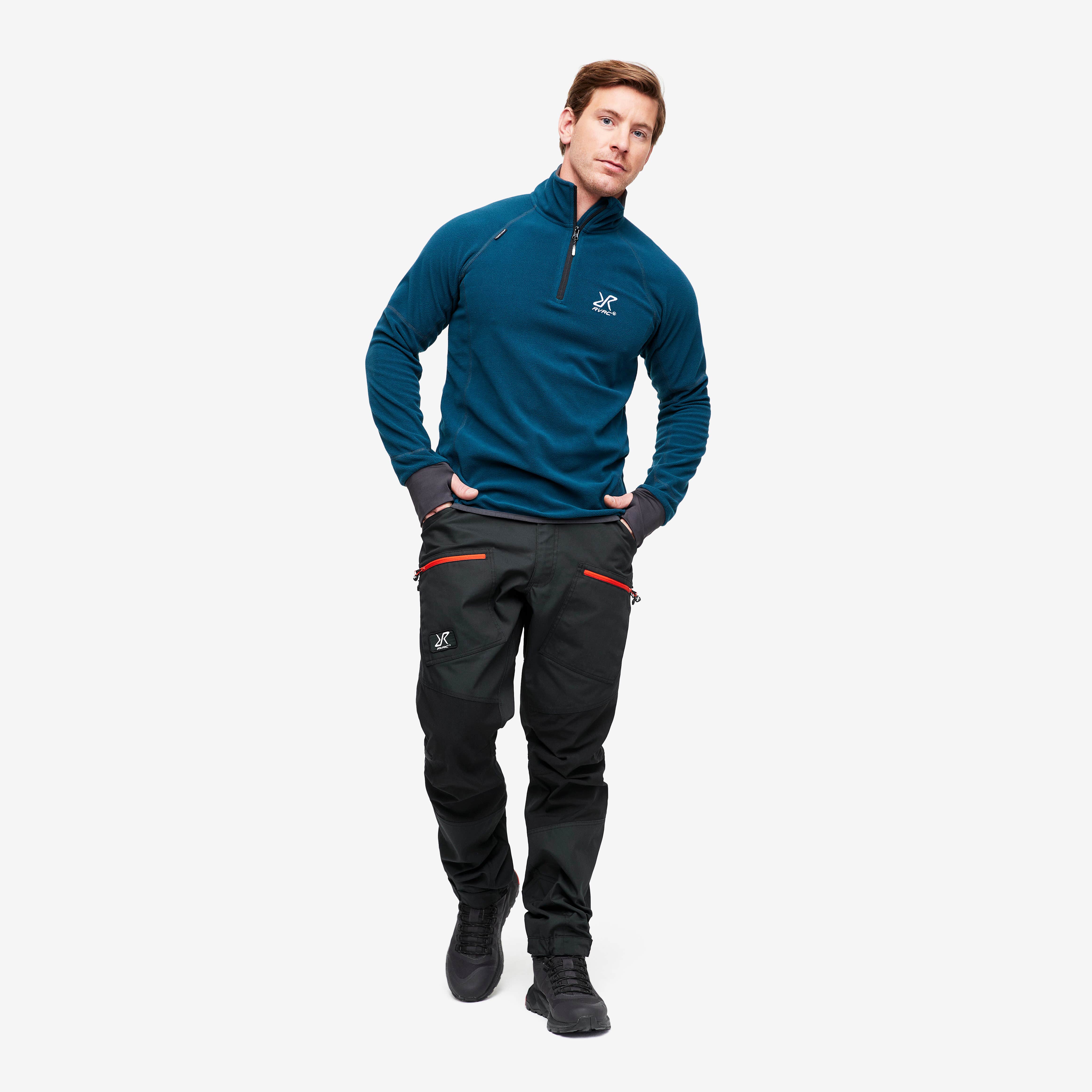 Nordwand Pro Pants Homme Charcoal Black/Lava