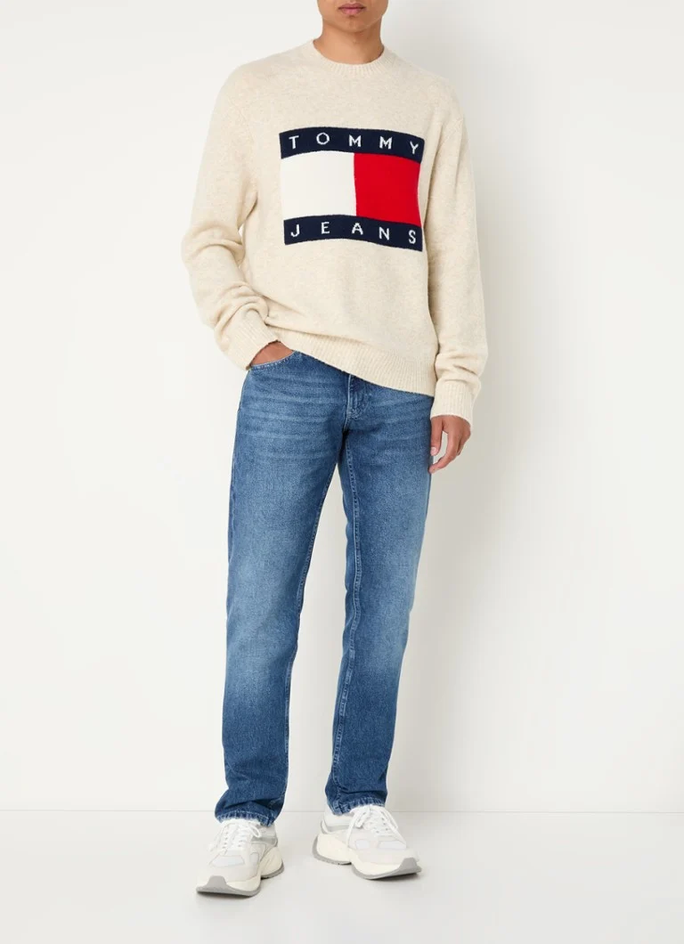 Tommy Hilfiger Scanton slim fit jeans med mørk vask