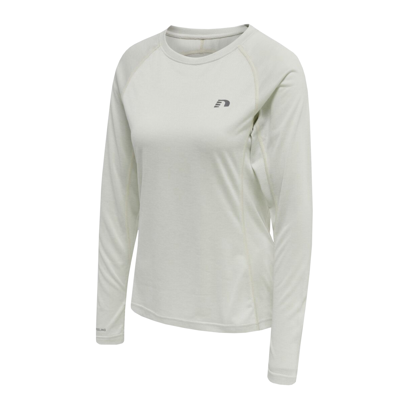 Newline Sweatshirt Running Damen Beige F1113