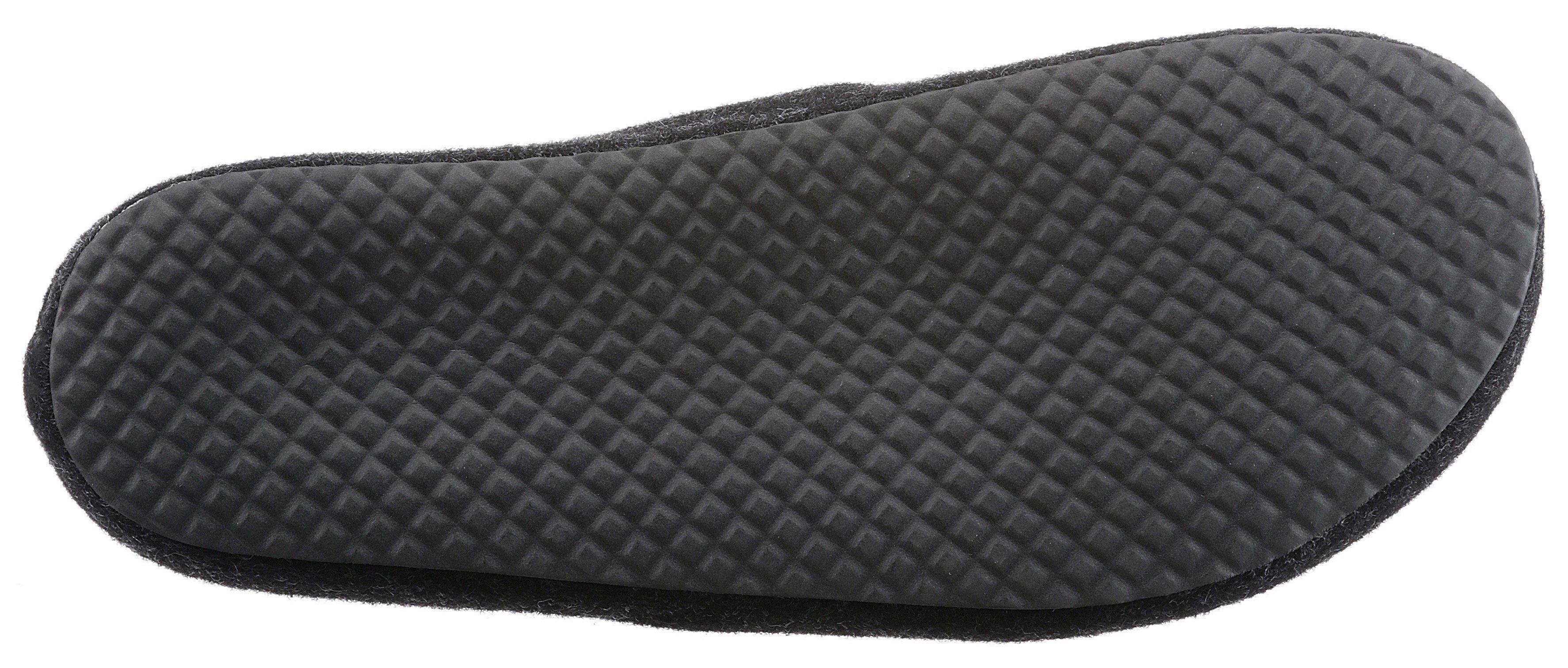 Tofee Pantoffel mit Schriftzug 
