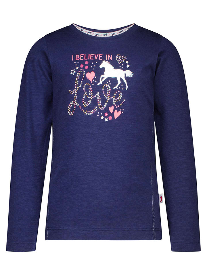 Salt and Pepper Longsleeve in Dunkelblau günstig kaufen