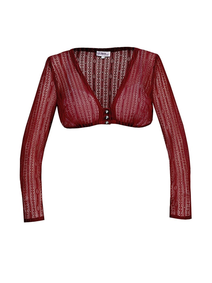 MarJo Dirndlbluse HANJA-DORINA in bordeaux günstig kaufen