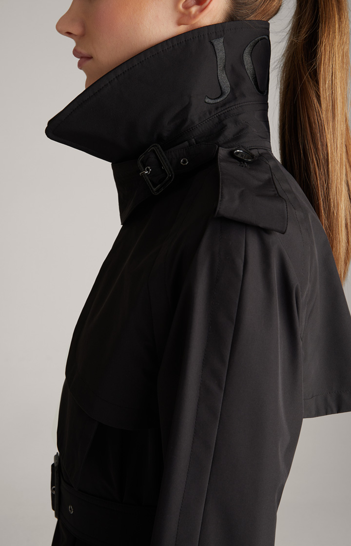 Trenchcoat in Schwarz