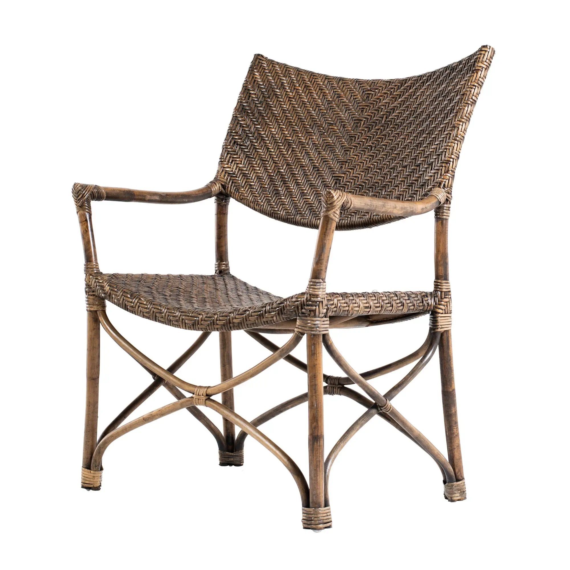 Novasolo Rattanstuhl Wickerworks (2er-Set Stühle, 2 St), Niedrige Rückenlehne, Squire, Squire Stuhl (2er-Set)