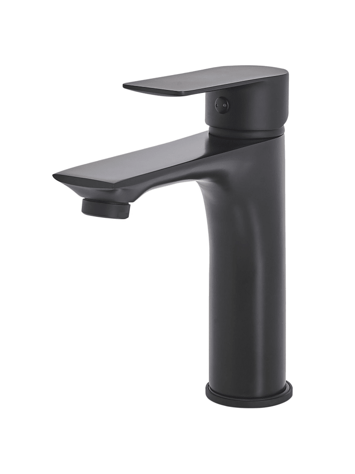 Beliani Wasserhähne BERLOI in Schwarz - (W) 5 x (H) 18 x (L) 13 cm günstig kaufen onesize