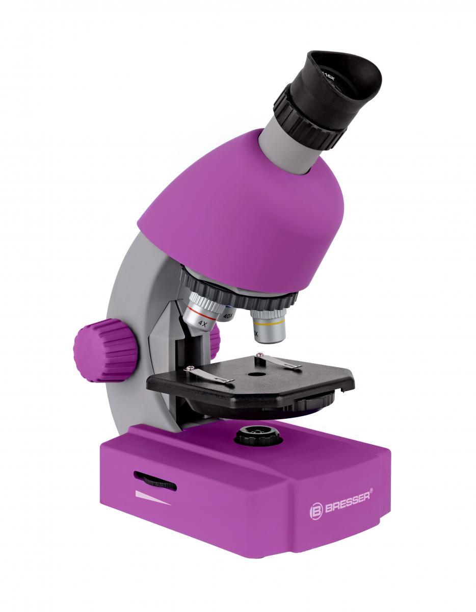 Bresser Junior Mikroskop 40x-640x - lila