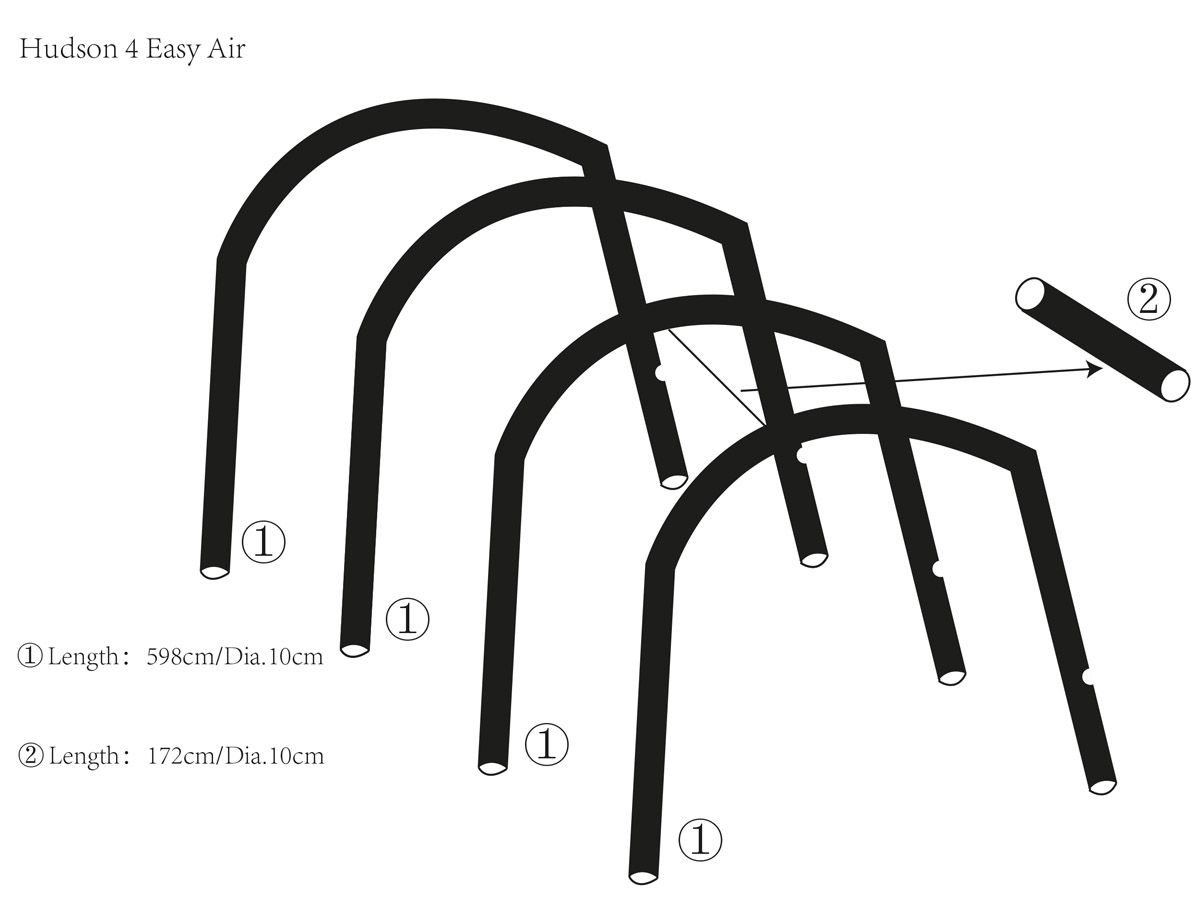 Obelink Hudson 4 Easy Air Haupt Airtube