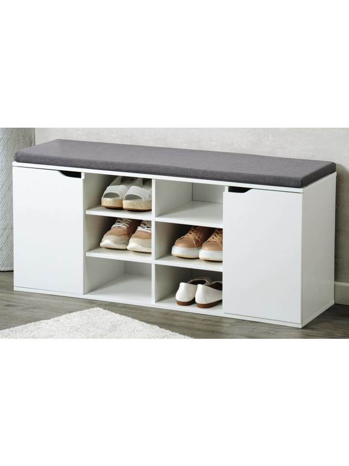 Kesper Schuhregal in weiß günstig kaufen onesize